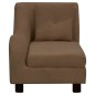 vidaXL Hundesofa mit Kissen Braun 83x44x44 cm Plüsch vidaXL Hundesofa mit Kissen Braun 83x44x44 cm Plüsch