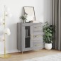 vidaXL Sideboard Grau Sonoma 69,5x34x90 cm Holzwerkstoff vidaXL Sideboard Grau Sonoma 69,5x34x90 cm Holzwerkstoff