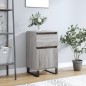 vidaXL Sideboard Grau Sonoma 40x35x70 cm Holzwerkstoff vidaXL Sideboard Grau Sonoma 40x35x70 cm Holzwerkstoff