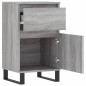 vidaXL Sideboard Grau Sonoma 40x35x70 cm Holzwerkstoff vidaXL Sideboard Grau Sonoma 40x35x70 cm Holzwerkstoff