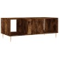 vidaXL Couchtisch Räuchereiche 102x50x40 cm Holzwerkstoff vidaXL Couchtisch Räuchereiche 102x50x40 cm Holzwerkstoff