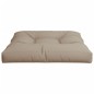 Palettenkissen Taupe 70x70x12 cm Stoff Palettenkissen Taupe 70x70x12 cm Stoff