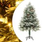 vidaXL Weihnachtsbaum mit LEDs & Kiefernzapfen Grün 120 cm PVC & PE vidaXL Weihnachtsbaum mit LEDs & Kiefernzapfen Grün 120 cm PVC & PE