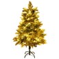 vidaXL Weihnachtsbaum mit LEDs & Kiefernzapfen Grün 120 cm PVC & PE vidaXL Weihnachtsbaum mit LEDs & Kiefernzapfen Grün 120 cm PVC & PE