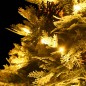 vidaXL Weihnachtsbaum mit LEDs & Kiefernzapfen Grün 120 cm PVC & PE vidaXL Weihnachtsbaum mit LEDs & Kiefernzapfen Grün 120 cm PVC & PE