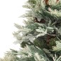vidaXL Weihnachtsbaum mit LEDs & Kiefernzapfen Grün 120 cm PVC & PE vidaXL Weihnachtsbaum mit LEDs & Kiefernzapfen Grün 120 cm PVC & PE