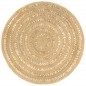 vidaXL Teppich Handgefertigt Geflochten Jute 210 cm vidaXL Teppich Handgefertigt Geflochten Jute 210 cm
