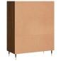 vidaXL Bücherregal Braun Eichen-Optik 69,5x32,5x90 cm Holzwerkstoff vidaXL Bücherregal Braun Eichen-Optik 69,5x32,5x90 cm Holzwerkstoff