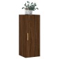 vidaXL Wandschrank Braun Eichen-Optik 34,5x34x90 cm vidaXL Wandschrank Braun Eichen-Optik 34,5x34x90 cm