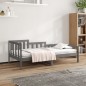vidaXL Tagesbett Grau 80x200 cm Massivholz Kiefer vidaXL Tagesbett Grau 80x200 cm Massivholz Kiefer