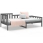 vidaXL Tagesbett Grau 80x200 cm Massivholz Kiefer vidaXL Tagesbett Grau 80x200 cm Massivholz Kiefer