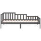 vidaXL Tagesbett Grau 80x200 cm Massivholz Kiefer vidaXL Tagesbett Grau 80x200 cm Massivholz Kiefer