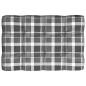 vidaXL Palettensofa-Auflagen 7 Stk. Grau Karomuster vidaXL Palettensofa-Auflagen 7 Stk. Grau Karomuster
