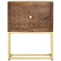 vidaXL Nachttisch 40x30x50 cm Mango Massivholz vidaXL Nachttisch 40x30x50 cm Mango Massivholz
