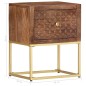 vidaXL Nachttisch 40x30x50 cm Mango Massivholz vidaXL Nachttisch 40x30x50 cm Mango Massivholz