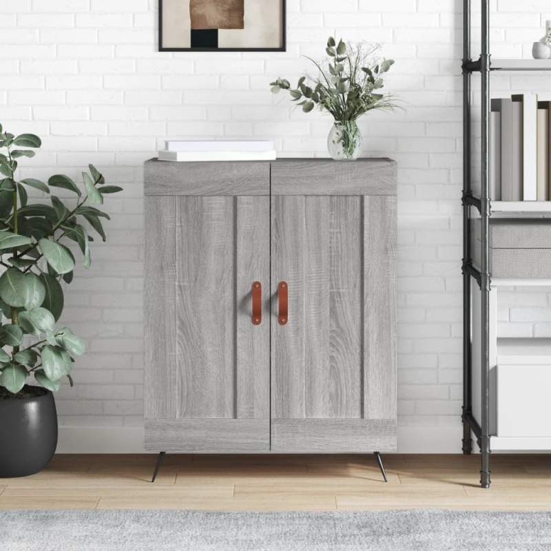 vidaXL Sideboard Grau Sonoma 69,5x34x90 cm Holzwerkstoff vidaXL Sideboard Grau Sonoma 69,5x34x90 cm Holzwerkstoff
