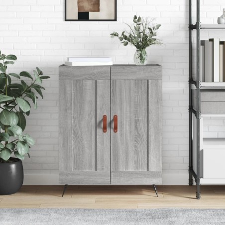 vidaXL Sideboard Grau Sonoma 69,5x34x90 cm Holzwerkstoff