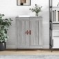 vidaXL Sideboard Grau Sonoma 69,5x34x90 cm Holzwerkstoff vidaXL Sideboard Grau Sonoma 69,5x34x90 cm Holzwerkstoff
