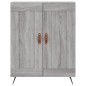 vidaXL Sideboard Grau Sonoma 69,5x34x90 cm Holzwerkstoff vidaXL Sideboard Grau Sonoma 69,5x34x90 cm Holzwerkstoff