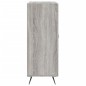 vidaXL Sideboard Grau Sonoma 69,5x34x90 cm Holzwerkstoff vidaXL Sideboard Grau Sonoma 69,5x34x90 cm Holzwerkstoff