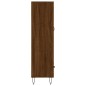 vidaXL Highboard Braun Eichen-Optik 69,5x31x115 cm Holzwerkstoff vidaXL Highboard Braun Eichen-Optik 69,5x31x115 cm Holzwerkstoff