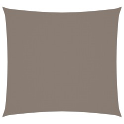 vidaXL Sonnensegel Oxford-Gewebe Quadratisch 7x7 m Taupe