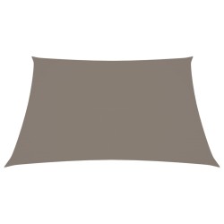 vidaXL Sonnensegel Oxford-Gewebe Quadratisch 7x7 m Taupe