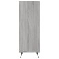 vidaXL Regalschrank Grau Sonoma 34,5x32,5x90 cm Holzwerkstoff vidaXL Regalschrank Grau Sonoma 34,5x32,5x90 cm Holzwerkstoff