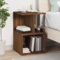 vidaXL Nachttische 2 Stk. Braun Eichen-Optik 35x35x55 cm Holzwerkstoff vidaXL Nachttische 2 Stk. Braun Eichen-Optik 35x35x55 cm Holzwerkstoff