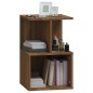vidaXL Nachttische 2 Stk. Braun Eichen-Optik 35x35x55 cm Holzwerkstoff vidaXL Nachttische 2 Stk. Braun Eichen-Optik 35x35x55 cm Holzwerkstoff