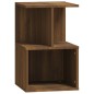 vidaXL Nachttische 2 Stk. Braun Eichen-Optik 35x35x55 cm Holzwerkstoff vidaXL Nachttische 2 Stk. Braun Eichen-Optik 35x35x55 cm Holzwerkstoff