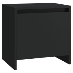 vidaXL Nachttisch Schwarz 45x34x44,5 cm Holzwerkstoff