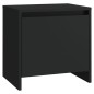 vidaXL Nachttisch Schwarz 45x34x44,5 cm Holzwerkstoff vidaXL Nachttisch Schwarz 45x34x44,5 cm Holzwerkstoff