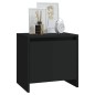 vidaXL Nachttisch Schwarz 45x34x44,5 cm Holzwerkstoff vidaXL Nachttisch Schwarz 45x34x44,5 cm Holzwerkstoff
