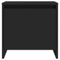 vidaXL Nachttisch Schwarz 45x34x44,5 cm Holzwerkstoff vidaXL Nachttisch Schwarz 45x34x44,5 cm Holzwerkstoff