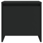 vidaXL Nachttisch Schwarz 45x34x44,5 cm Holzwerkstoff vidaXL Nachttisch Schwarz 45x34x44,5 cm Holzwerkstoff