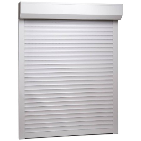vidaXL Rollladen Aluminium 70x100 cm Weiß