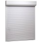 vidaXL Rollladen Aluminium 70x100 cm Weiß vidaXL Rollladen Aluminium 70x100 cm Weiß