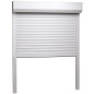 vidaXL Rollladen Aluminium 70x100 cm Weiß vidaXL Rollladen Aluminium 70x100 cm Weiß