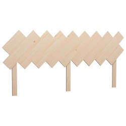 vidaXL Bett-Kopfteil 178x3x80,5 cm Massivholz Kiefer