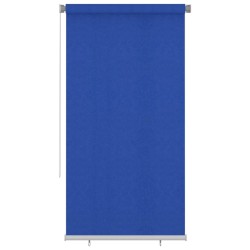 vidaXL Außenrollo 120x230 cm Blau HDPE