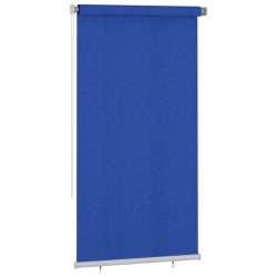vidaXL Außenrollo 120x230 cm Blau HDPE