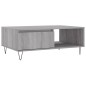 vidaXL Couchtisch Grau Sonoma 90x60x35 cm Holzwerkstoff vidaXL Couchtisch Grau Sonoma 90x60x35 cm Holzwerkstoff