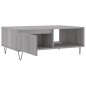 vidaXL Couchtisch Grau Sonoma 90x60x35 cm Holzwerkstoff vidaXL Couchtisch Grau Sonoma 90x60x35 cm Holzwerkstoff