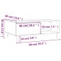 vidaXL Couchtisch Grau Sonoma 90x60x35 cm Holzwerkstoff vidaXL Couchtisch Grau Sonoma 90x60x35 cm Holzwerkstoff