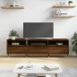 vidaXL TV-Schrank Braun Eichen-Optik 150x30x44,5 cm Holzwerkstoff vidaXL TV-Schrank Braun Eichen-Optik 150x30x44,5 cm Holzwerkstoff