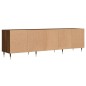 vidaXL TV-Schrank Braun Eichen-Optik 150x30x44,5 cm Holzwerkstoff vidaXL TV-Schrank Braun Eichen-Optik 150x30x44,5 cm Holzwerkstoff