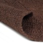 vidaXL Teppich Handgefertigt Jute Rund 90 cm Braun vidaXL Teppich Handgefertigt Jute Rund 90 cm Braun