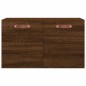 vidaXL Wandschrank Braun Eichen-Optik 60x36,5x35cm Holzwerkstoff vidaXL Wandschrank Braun Eichen-Optik 60x36,5x35cm Holzwerkstoff