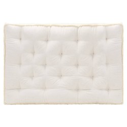 Palettensofa-Kissen Beige 120x80x10 cm